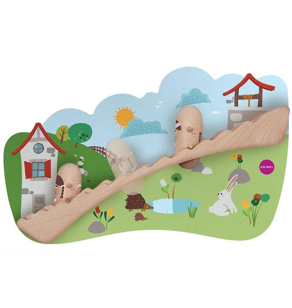 Oribel Vertiplay Wall Toy: Jack & Jill Activity Toys
