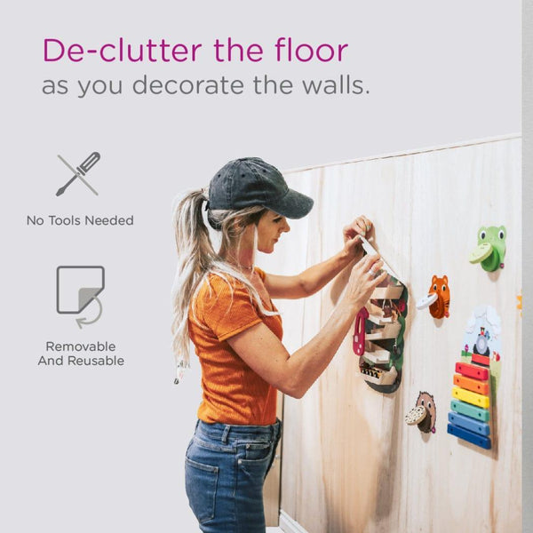 Oribel Vertiplay Wall Toy: Jack & Jill Activity Toys