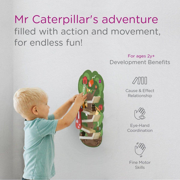 Oribel Vertiplay Wall Toy: Tree Top Adventure Activity Toys