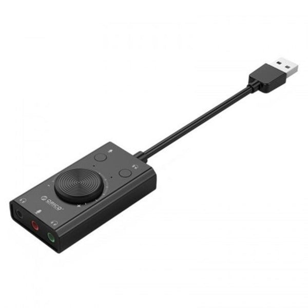 Sc2 Multi Function Driver Free Sound Card For Tablet / Laptop Desktop Audio Black Sound Cards (External)