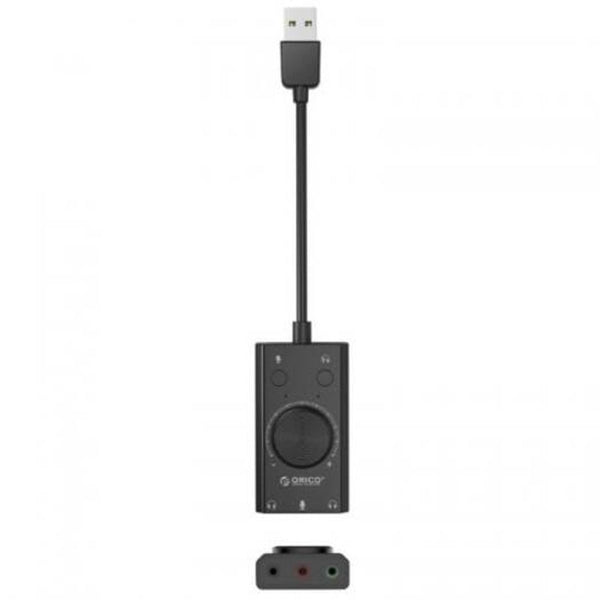 Sc2 Multi Function Driver Free Sound Card For Tablet / Laptop Desktop Audio Black Sound Cards (External)