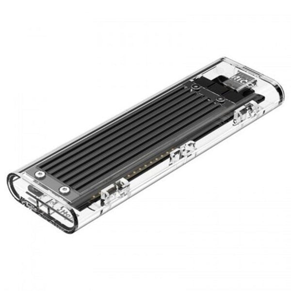 Tcm2f C3 Ngff M.2 Transparent Hdd Enclosure Black Drive Enclosures & Docks