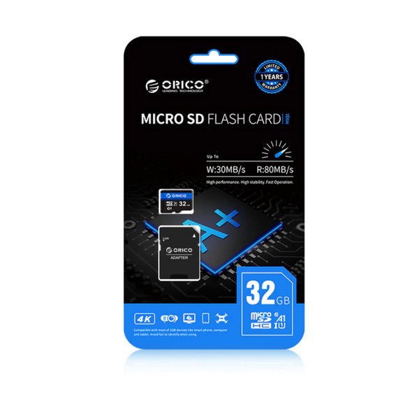 Micro Sd Card Memory 32Gb Microsd Sdtf Flash With Adapter Memory Cards