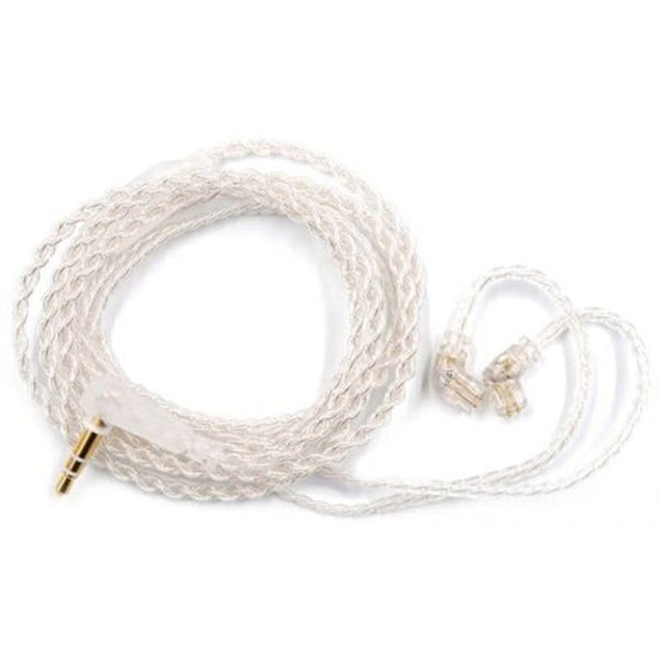 Original Silver Plated Upgrade Wire Earbuds Cable For Zsn Earphone 0.75Mm Pin Cables & Adapters