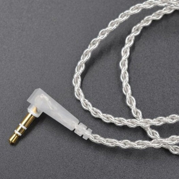Original Silver Plated Upgrade Wire Earbuds Cable For Zsn Earphone 0.75Mm Pin Cables & Adapters