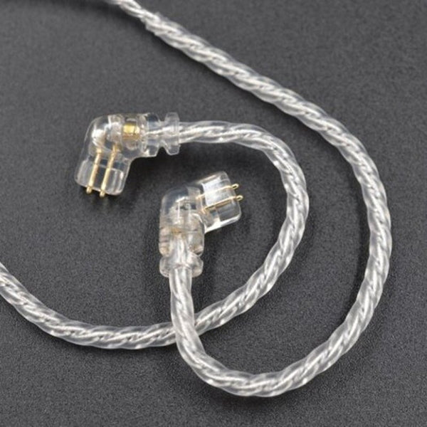 Original Silver Plated Upgrade Wire Earbuds Cable For Zsn Earphone 0.75Mm Pin Cables & Adapters