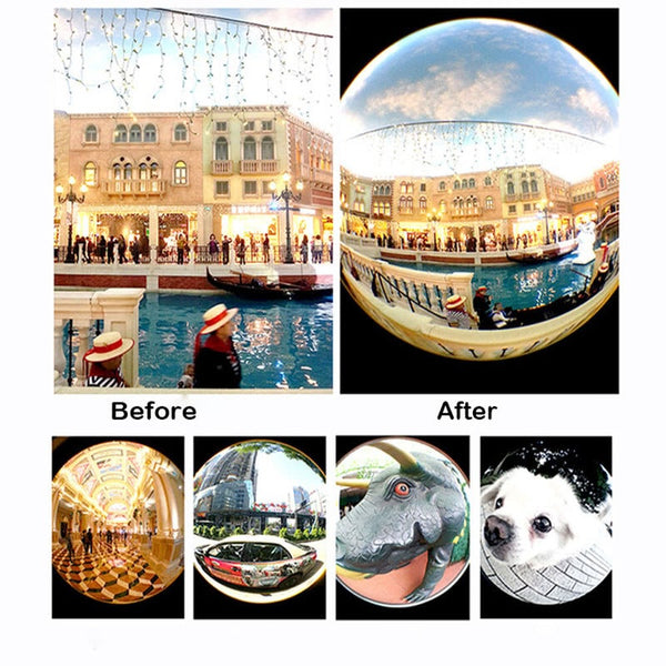 Original 3 In 1 Super Wide Angle 0.4X Fish Eye 180 Degree Macro 10X Photo Lens For Iphone 6S Plus Samsung S7 S6 Edge Mobile Phones Ipad Notebook Pc Ta