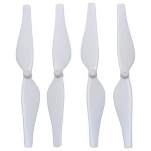 2 Pairs Quick Release Propeller For Dji Tello Rc Drone Replacement Part White