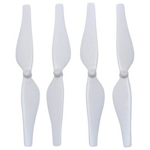 2 Pairs Quick Release Propeller For Dji Tello Rc Drone Replacement Part White