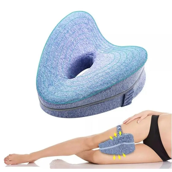 Orthopedic Heart Shaped Pillow For Sleeping Memory Foam Knee Support Cushion Between The Legs Hip Pain Sciatica