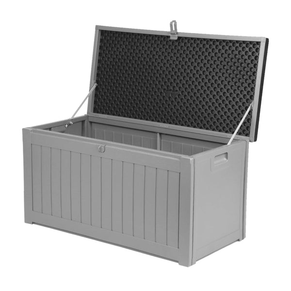 Gardeon Outdoor Storage Box Bench Seat 190L Storage Deck Boxes