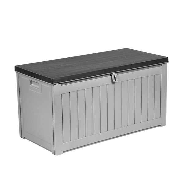 Gardeon Outdoor Storage Box Bench Seat 190L Storage Deck Boxes