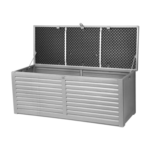 Gardeon Outdoor Storage Box Bench Seat 390L Storage Deck Boxes