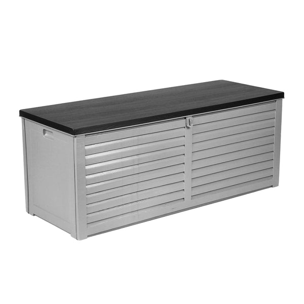 Gardeon Outdoor Storage Box Bench Seat 390L Storage Deck Boxes