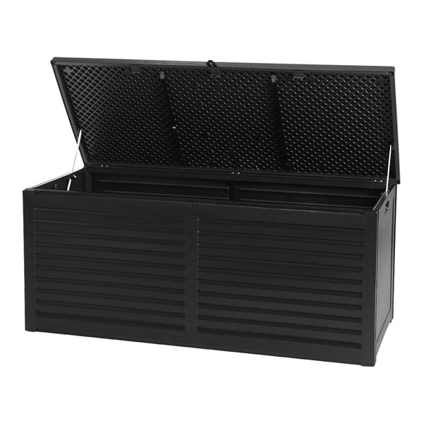 Gardeon Outdoor Storage Box Container Indoor Garden Toy Tool Sheds Chest 490L Storage Deck Boxes