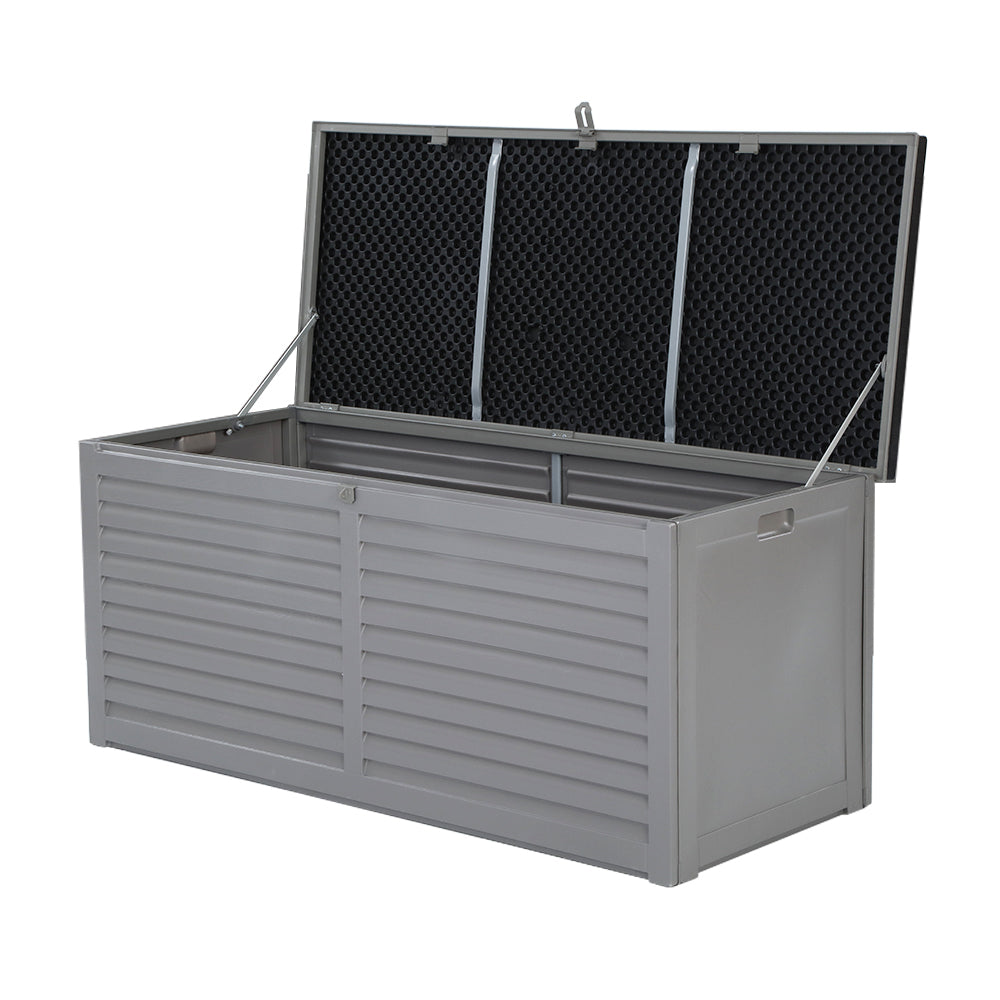 Gardeon Outdoor Storage Box 490L Bench Seat Indoor Garden Toy Tool Sheds Chest Storage Deck Boxes