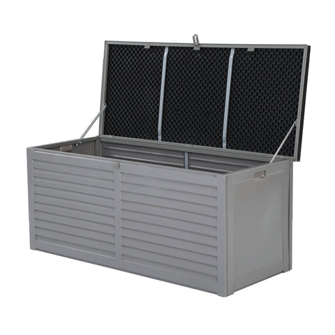 Gardeon Outdoor Storage Box 490L Bench Seat Indoor Garden Toy Tool Sheds Chest Storage Deck Boxes