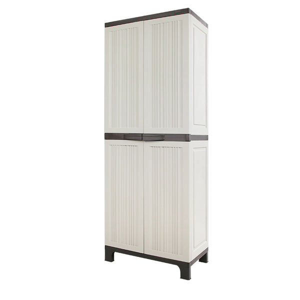 Gardeon Outdoor Storage Cabinet Lockable Cupboard Garage 173Cm Cabinets & Cupboards