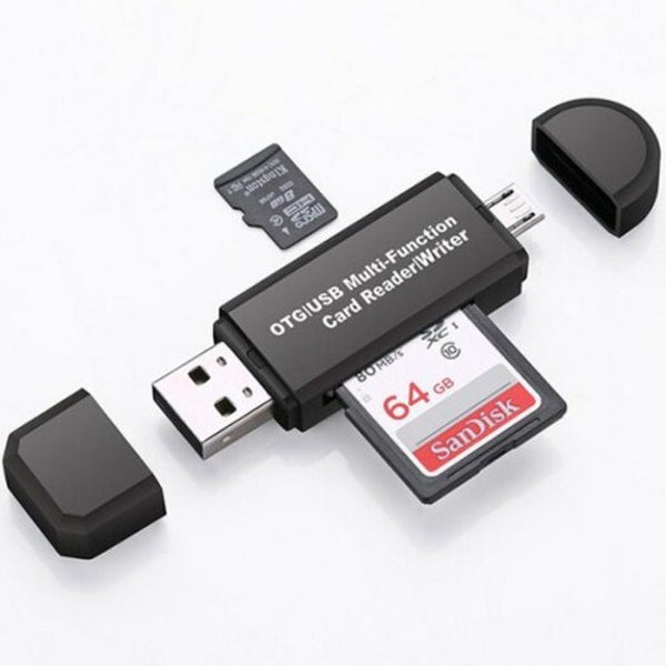 Micro Sd Card Reader Usb 2.0 Adapter Flash Drive