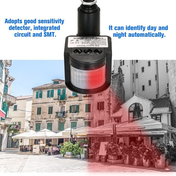 Outdoor 180 Degree Pir Induction Motion Sensor Detector Sensors & Motion Detectors