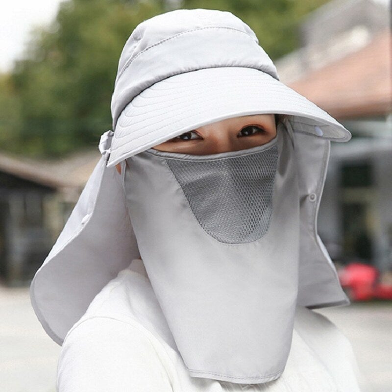 Outdoor 360U00b0 Sun Protection Wide Brim Hat Grey Hats & Headwear