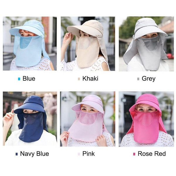 Outdoor 360U00b0 Sun Protection Wide Brim Hat Grey Hats & Headwear