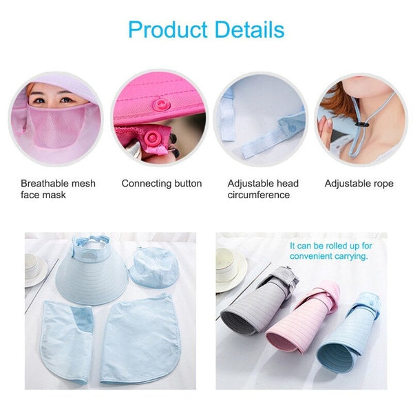 Outdoor 360U00b0 Sun Protection Wide Brim Hat Grey Hats & Headwear