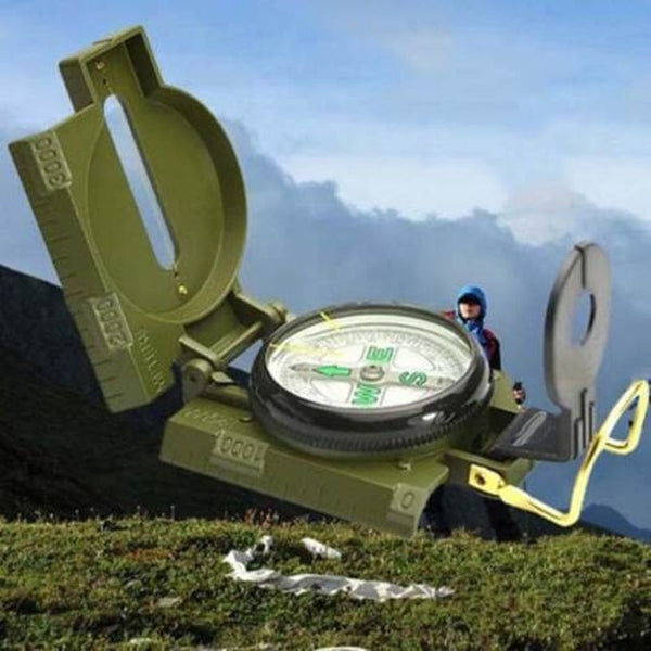 Outdoor American Compass Directional Ranging Fern Green Compasses