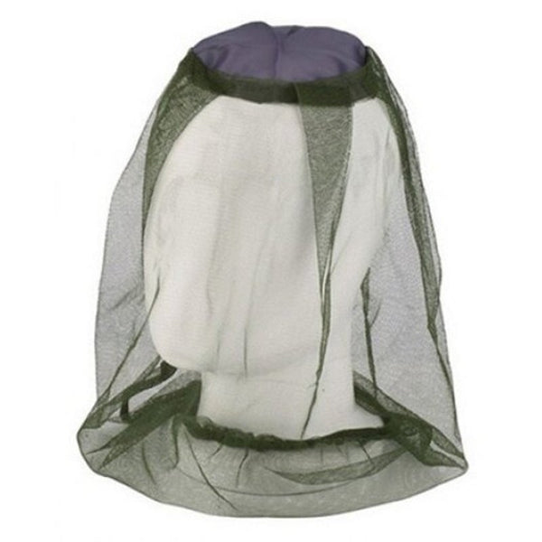 Outdoor Anti Bee Breathable Mesh Face Cover Hat Army Green Hats