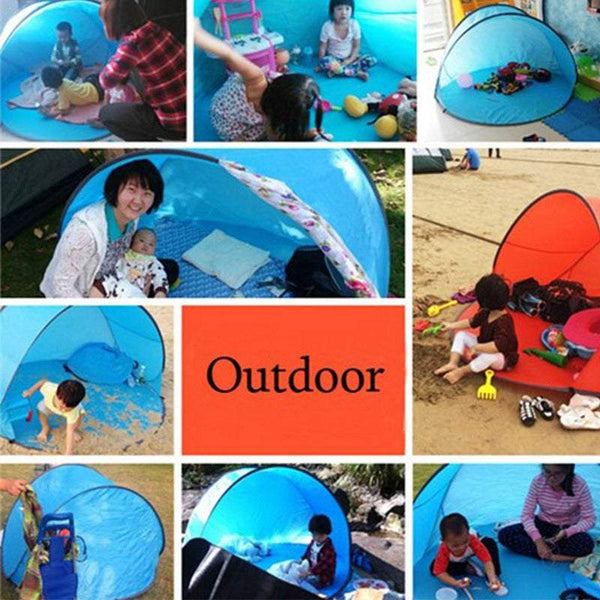 Small Portable Pop Up Tent Outdoor Camp Beach Automatic Folding Hiking