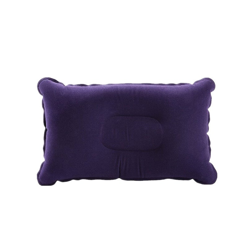 Inflatable Air Pillow Portable Folding For Outdoor Camping Car Home Travel Pillows