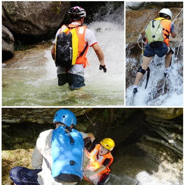 Outdoor Camping Waterproof Bag Blue Dry Bags