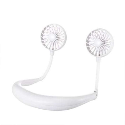 Outdoor Fan Convenient Charging Creative Mini Usb Students Lazy Movement White