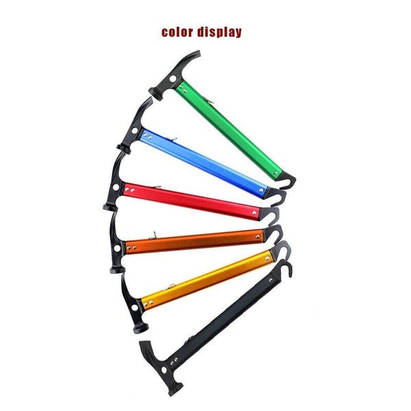 Tent & Canopy Accessories Camping Multiple Functions Hammer Aluminum Hooks Alloy Carbon Steel