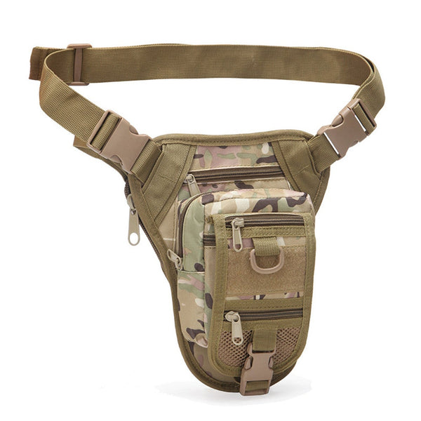 Outdoor Multifunctional Hiking Waist Bag Military Tactical Drop Leg Tool Pack Motorcycle Sports Holsters Belts & Pouches