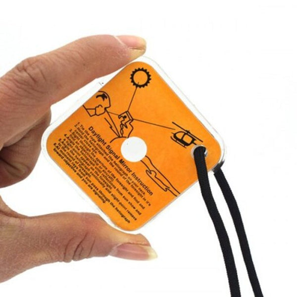 Outdoor Multifunctional Signal Reflective Mirror Gold Other Emergency Equipment