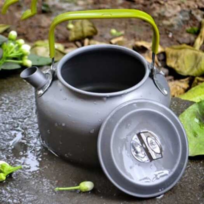 Outdoor Teapot Kettle 0.8L Battleship Gray Camping Kettles