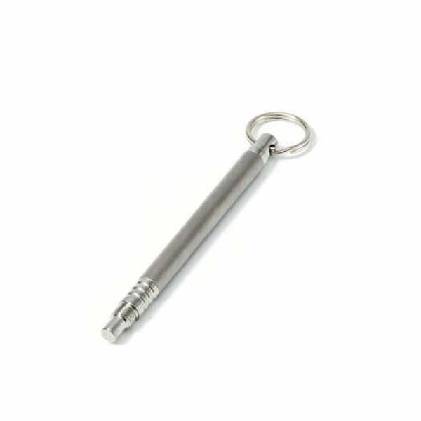 Outdoor Titanium Alloy Toothpicks Reusable Silver Multi Tools