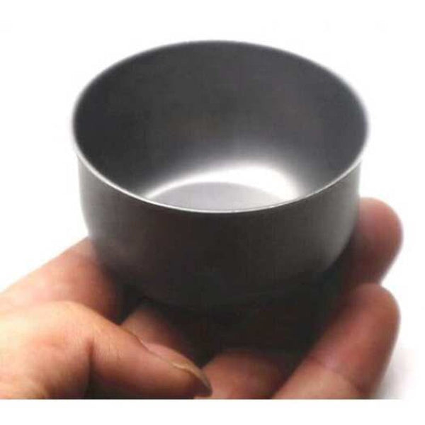 Outdoor Pure Titanium Lightweight Cocktail Tea Cup Gray