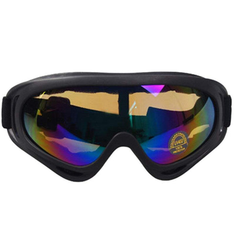 Snow Sports Outdoor Riding Ski Safety Protective Glasses Snowboard Skate Motorcycle Cycling Goggles With Uv 400 Protection Wind Resistance Anti Glare Lenses