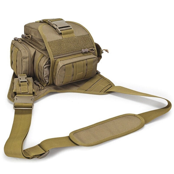 Outdoor Saddle Bag Slr Camera Multifunctional Single Shoulder Water Resistant Backpack Camouflage Waist Pack 3