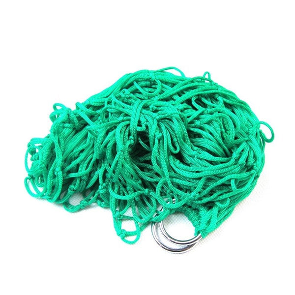 Outdoor Sport Hammock Net Mesh Bed Nylon Camping With Hooks Garden Yard Hammocks