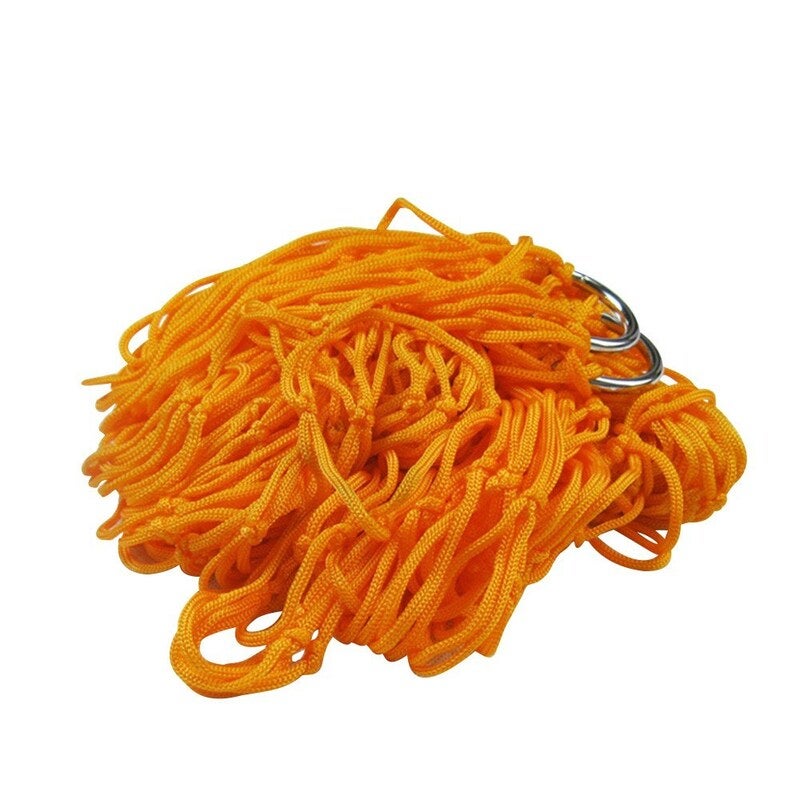 Outdoor Sport Hammock Net Mesh Bed Nylon Camping With Hooks Garden Yard Hammocks