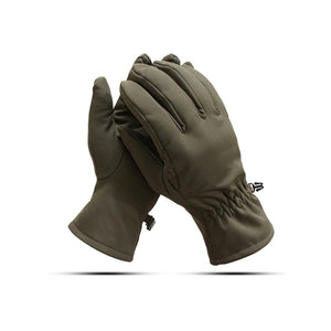 Outdoor Sports Warm Gloves Windbreak And Skid Proof Riding Tactical Green
