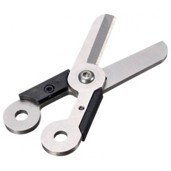 Outdoor Stainless Steel Keychain Mini Survival Spring Scissors Pocket Tool Platinum Multi Tools