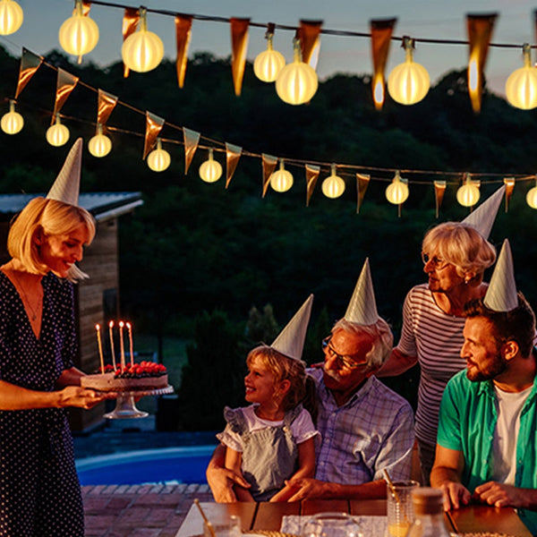 Outdoor String Lights Camping Tent Waterresistant Indoor Hanging Outdoor Lighting Accessories