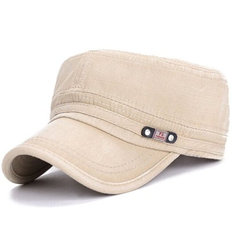 Outdoor Sunscreen Military Army Cap Beige Hats