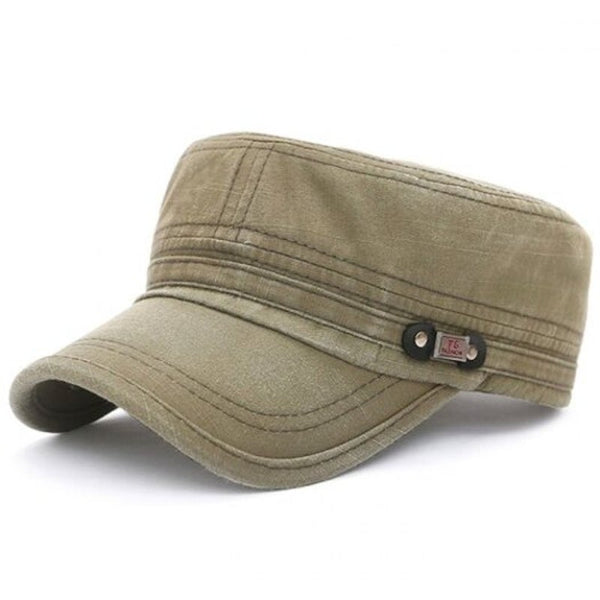 Outdoor Sunscreen Military Army Cap Beige Hats