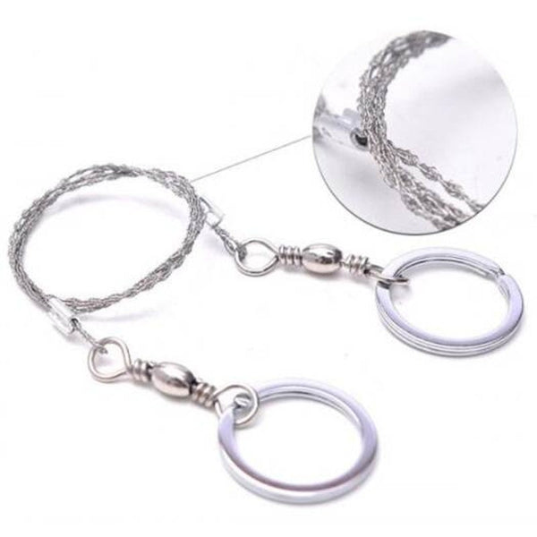 Outdoor Survival Wire Saw Silver Saws