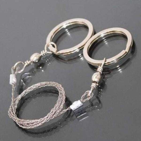 Outdoor Survival Wire Saw Silver Saws
